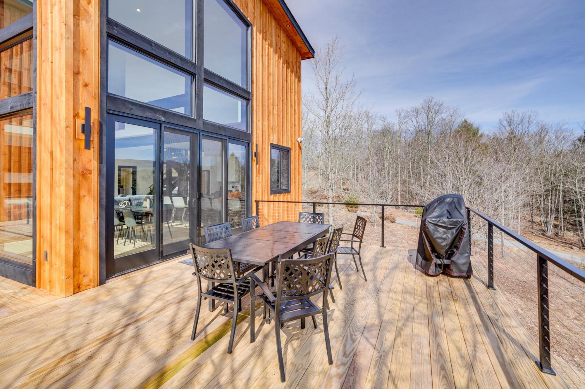 Custom Windham Mtn Villa With Pool, Theater And Views! 외부 사진